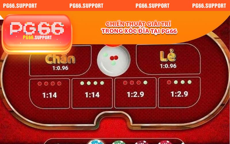 Chiến thuật giải trí trong xóc đĩa tại nhà cái PG66